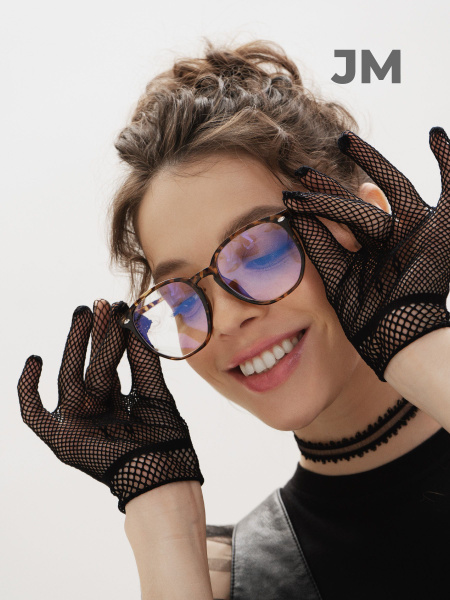 Stylish Brown Computer Glasses | JewelryMeverly