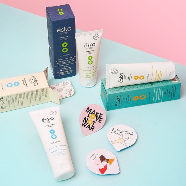 Organic Lubes Set: Yoska "Love Saves the World"