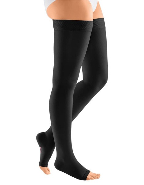 Medi Compression Stockings, Black, 20-30 mmHg, 2 Pack