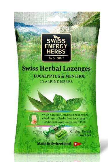 Swiss Energy Eucalyptus & Menthol Herbal Lozenges
