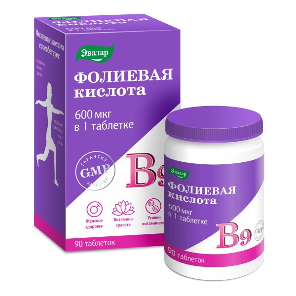 B12, B6 & Folic Acid Supplement - 90 Tablets