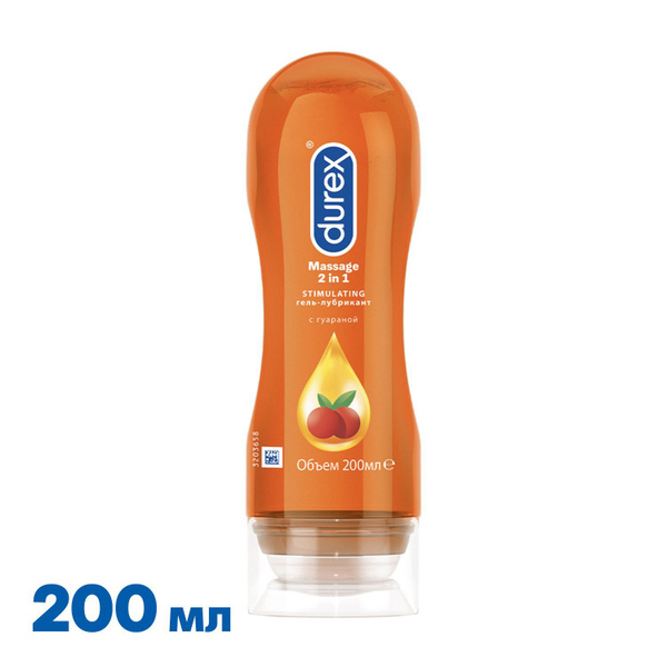 DUREX Play Massage 2-in-1: Stimulating Intimate Lubricant & Massage Gel (200ml)