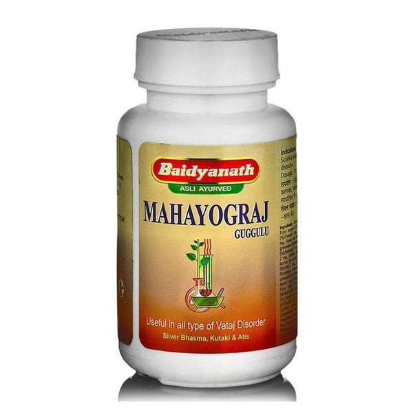 Mahayograj Guggulu: Blood Purifier & Joint Pain Relief (40 Tablets)