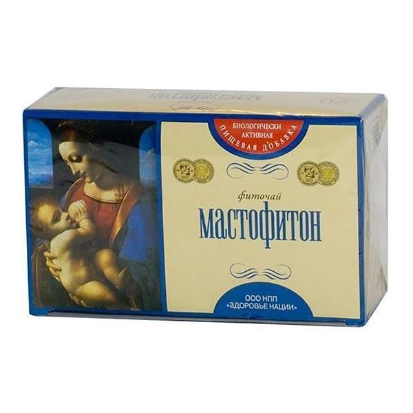 Mastofiton Herbal Tea Bags (2g x 20) - Dietary Supplement