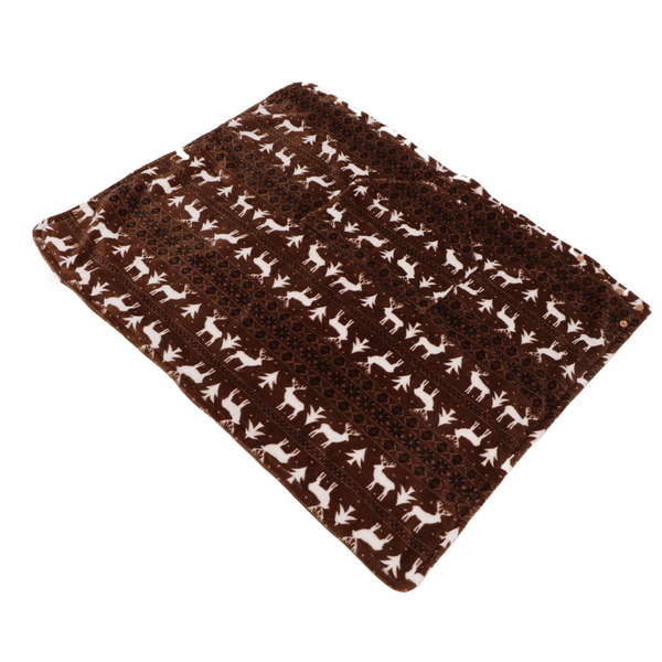 Cozy Fleece Wheelchair Blanket with Beautiful Patterns - 120x100cm