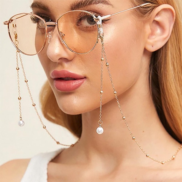 Women's Eyeglass Chain & Holder