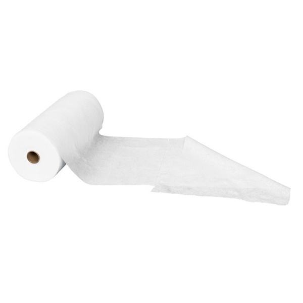 Bulk White Spunlace Disposable Wipes (35x70cm, 100/Roll)
