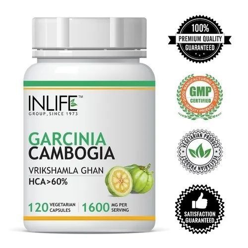 Garcinia Cambogia & Vrikshamla Supplement - 60 Capsules (1600mg)