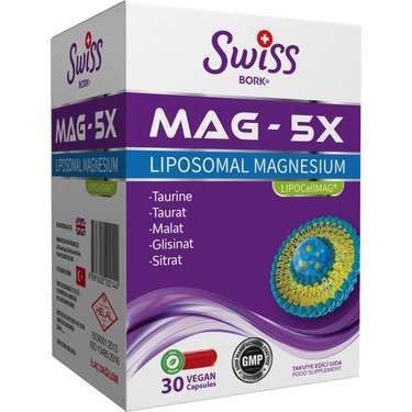 Liposomal Magnesium: Swiss MAG-5X Vitamins for Superior Absorption