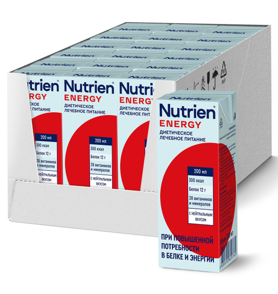 Nutrien Energy Neutral Flavor Drink, 18 x 200ml Bottles