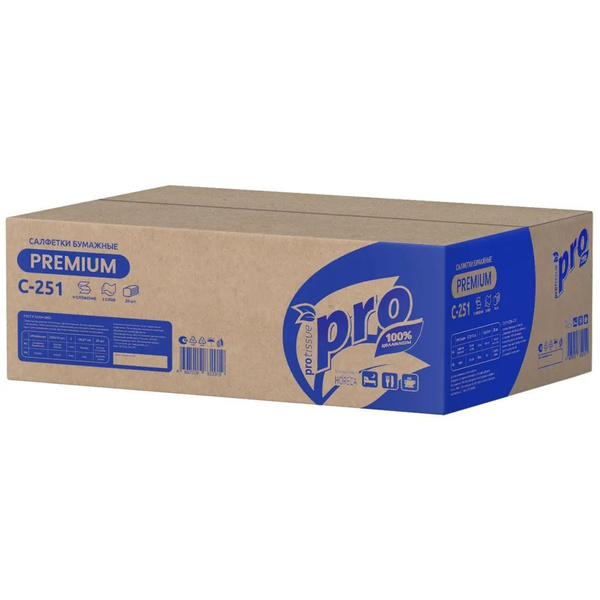 PROtissue Paper Napkins Bulk Pack - 20 x 200 Count, White, 2-Ply