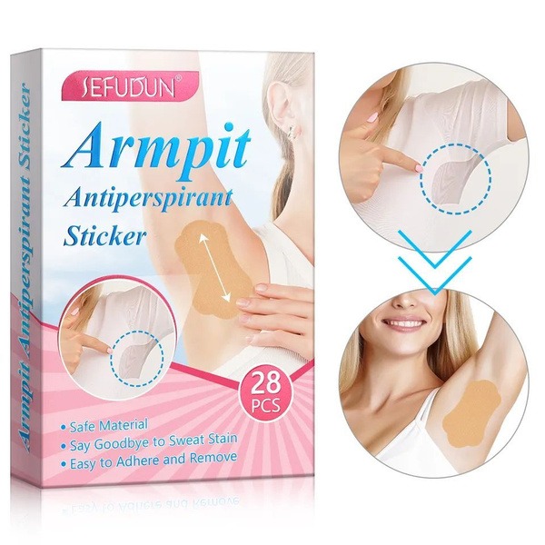 SEFUDUN Antiperspirant Insoles, 28 Count