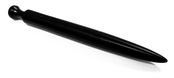 Ebony Massage Wand "Needle" - 11cm