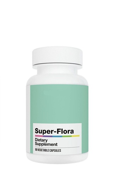 Gut Flora Support: 90 Capsules for Improved Digestion & Immunity