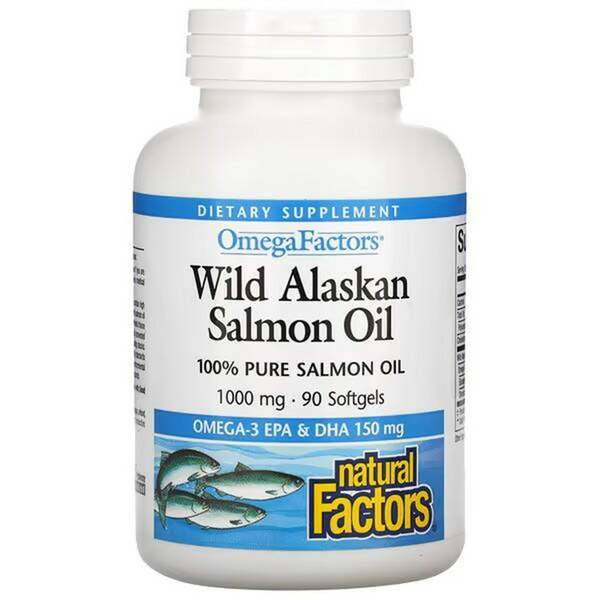 Natural Factors Omega-3 Fish Oil 1000mg, 90 Capsules