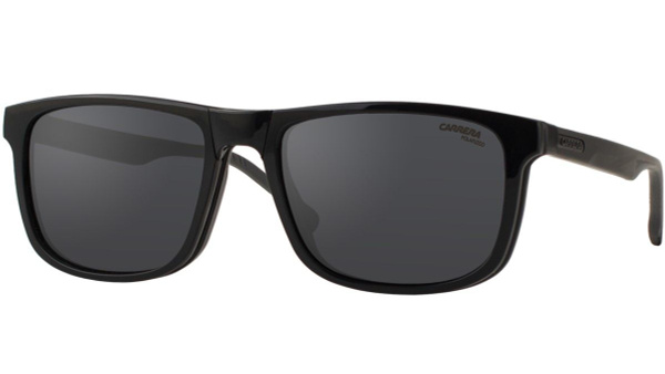 Carrera 8053/CS 807 99 Clip-On Polarized Sunglasses with Eyeglass Frame