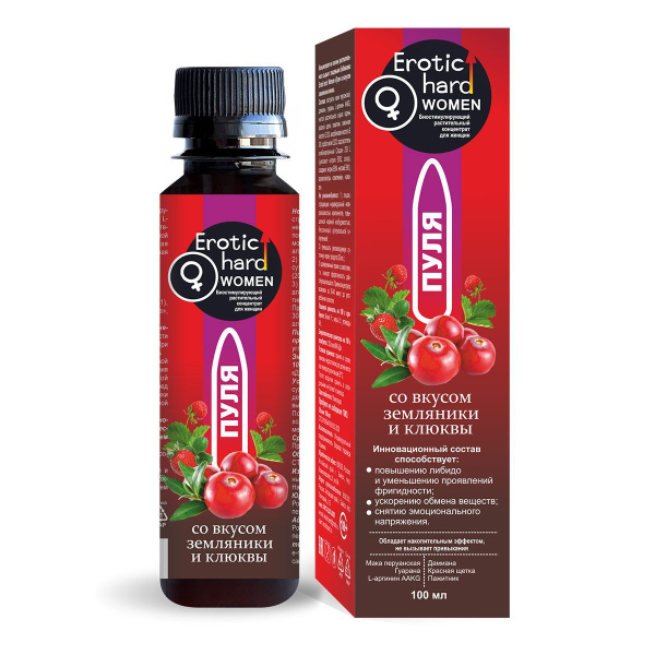 Erotichard Strawberry-Cranberry Bio-Stimulating Concentrate for Women