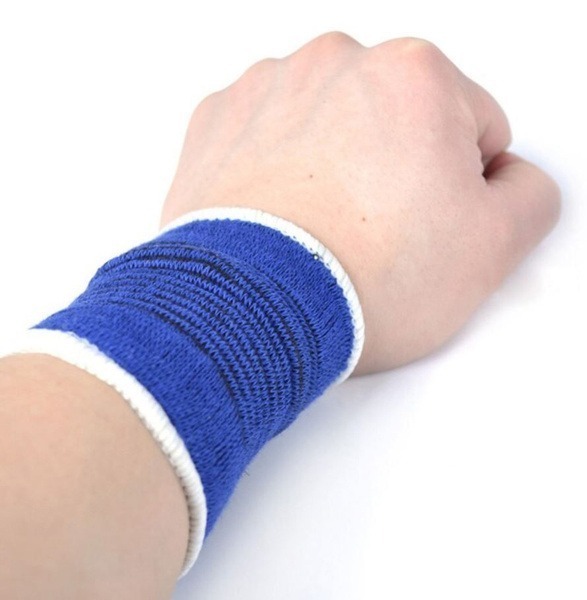 Wrist Support Brace, 2-Pack: Elastic Wristband for Pain Relief & Injury Prevention