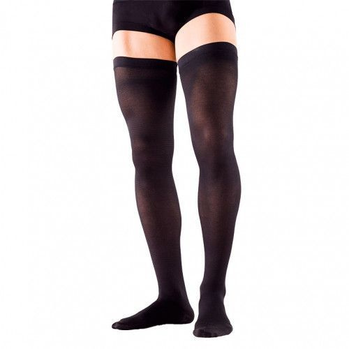 Black Compression Stockings - 15-20 mmHg - 1 Pair