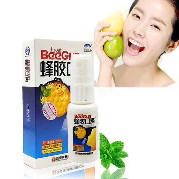 BeeGun Propolis & Mint Throat Spray, 20ml