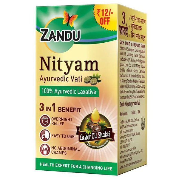 Zandu Nityam Tablets (30 Count)