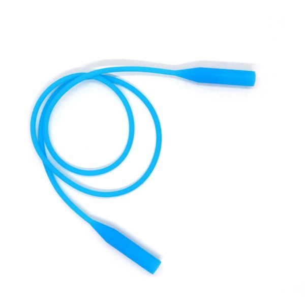 Silicone Eyeglass Retainer - 50cm, Blue - Secure & Comfortable