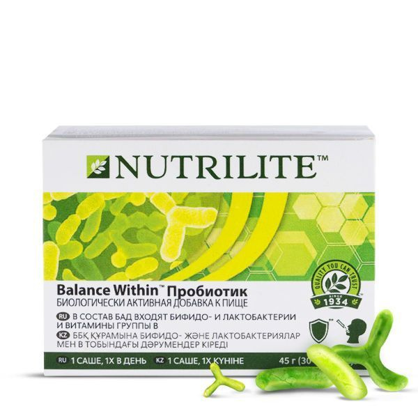 Nutrilite Balance Within Probiotic with Vitamins – 30 Sachets