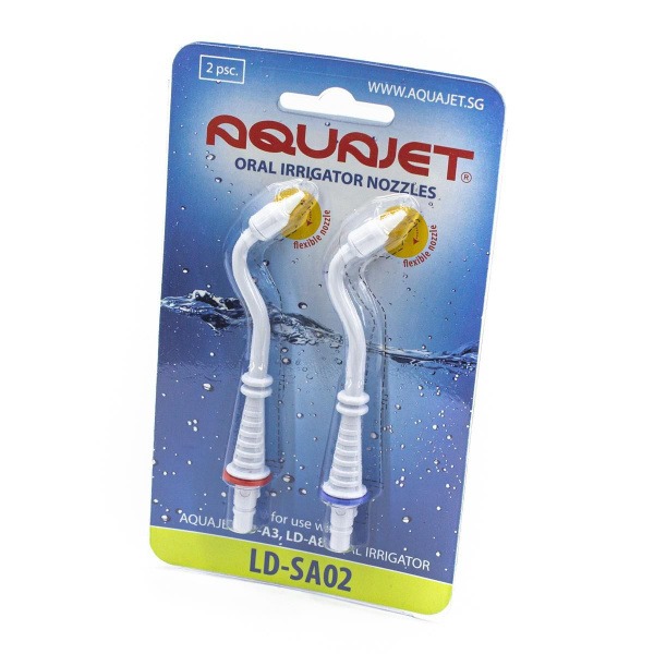 AQUAJET LD-SA02 Irrigation Tips (2 Pack) - Soft Tip for LD-A8 & LD-A3