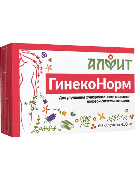 Alfit Gyneconorm Phytocaps: 60 Capsules, 450mg