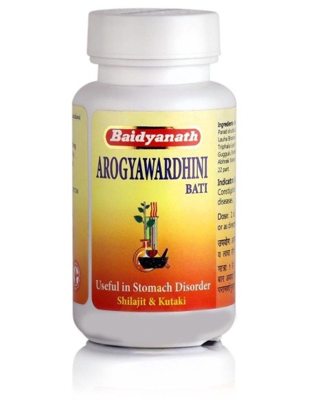Baidyanath Arogyavardhini Vati: Liver, Kidney & Digestive Support (80 Tablets)