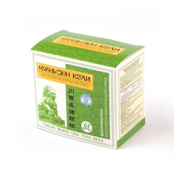 Chuanxiong Keli Extract for Headache, Cold, & Fever Relief - Li West