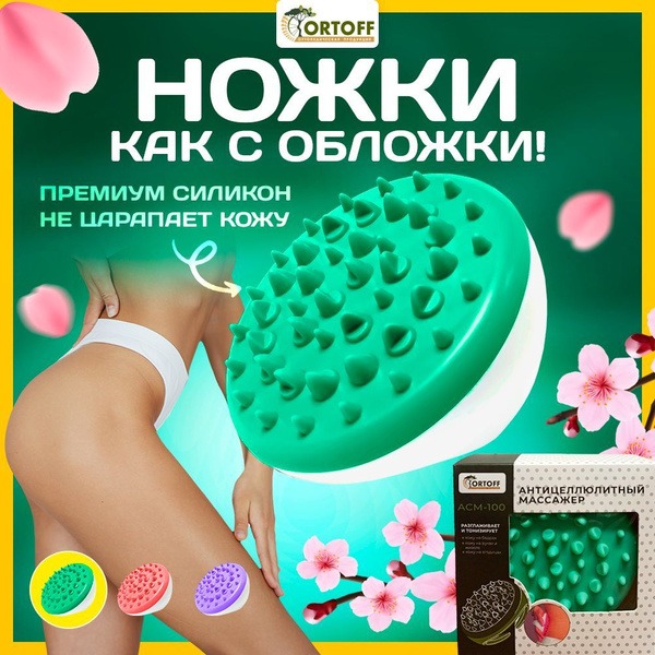 Ortoff Anti-Cellulite Handheld Body Massager