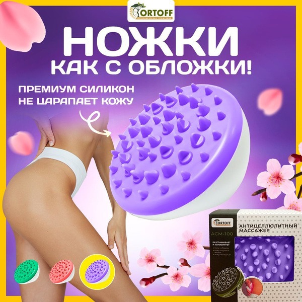 Ortoff Anti-Cellulite Handheld Body Massager