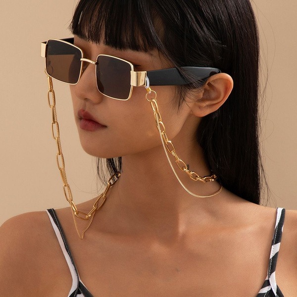 Double Gold Eyeglass Chain