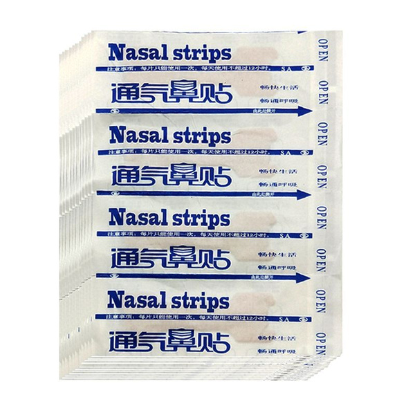 Nasal Strips for Congestion Relief & Snoring (20 Count)