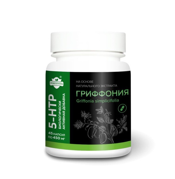 Sleep & Mood Support: Griffonia Extract & 5-HTP (45 Capsules)