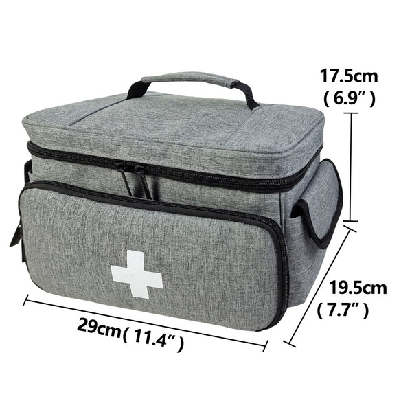 Compact Family First-Aid & Medicine Organizer