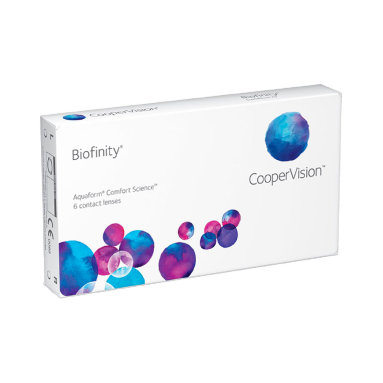 Biofinity Soft Contact Lenses Sph -0.50 Base Curve 8.6, 1 Piece