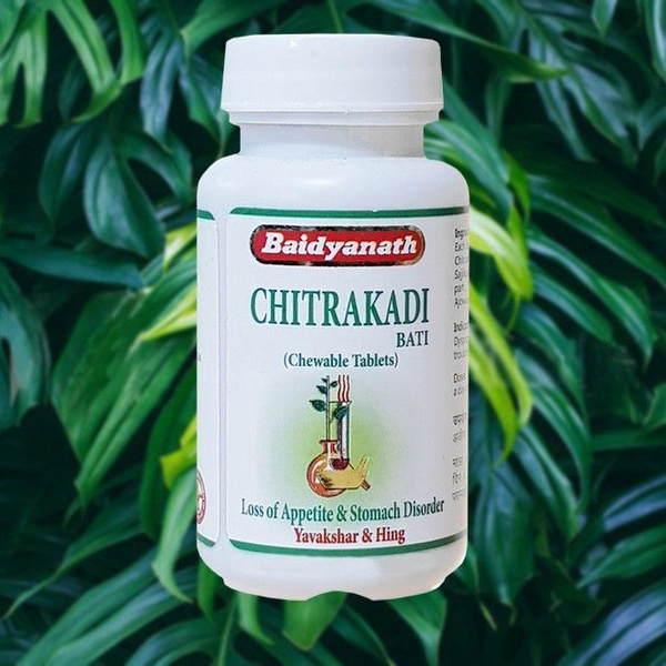 Baidyanath Chitrakadi Bati (80 Tablets): Ayurvedic Medicine for Cough & Cold