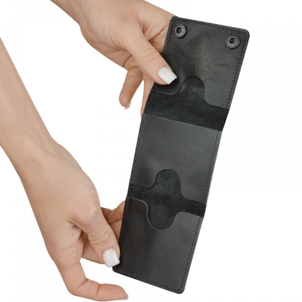 Premium Leather Condom Case - Discreet & Stylish Protection
