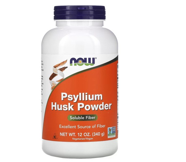 NOW Foods Psyllium Husk Powder (340g): High-Fiber Supplement