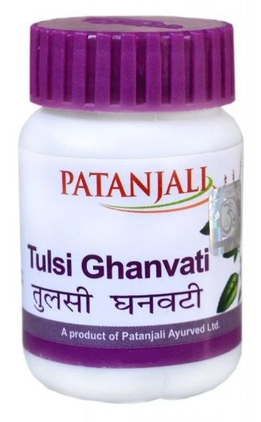 Patanjali Tulsi Ghanvati Tablets (60 Count)