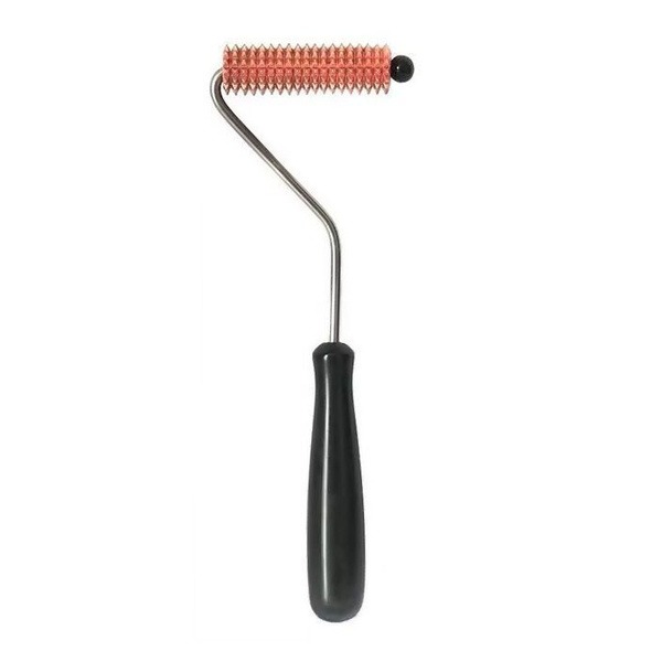 Sozonov #1 Ebony Face & Body Massager with Copper Needle Roller