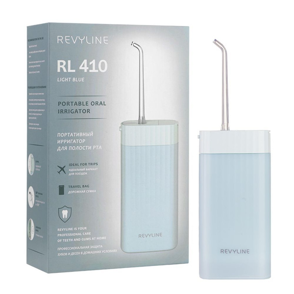 REVYLINE RL410 Water Flosser: Portable Oral Irrigator for Teeth & Braces