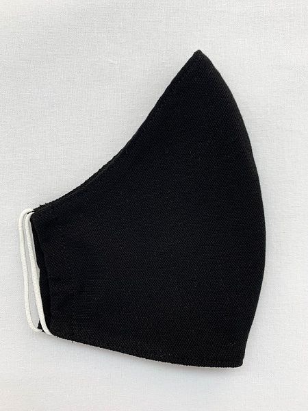 Premium Reusable Black Cotton Face Mask