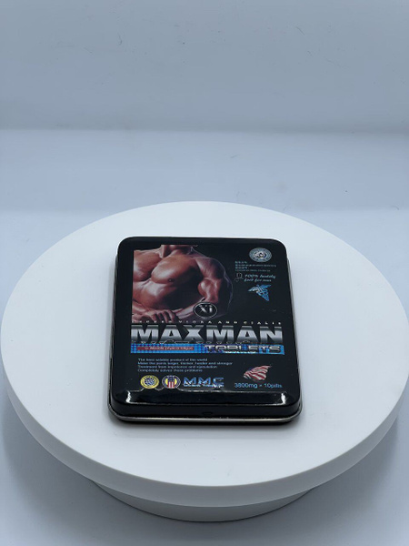 MaxMan XI: 10 Capsules for Enhanced Male Performance