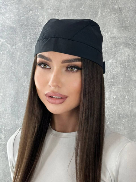 Unisex Medical Bouffant Cap - Comfortable Cotton Blend, Adjustable Tie Back