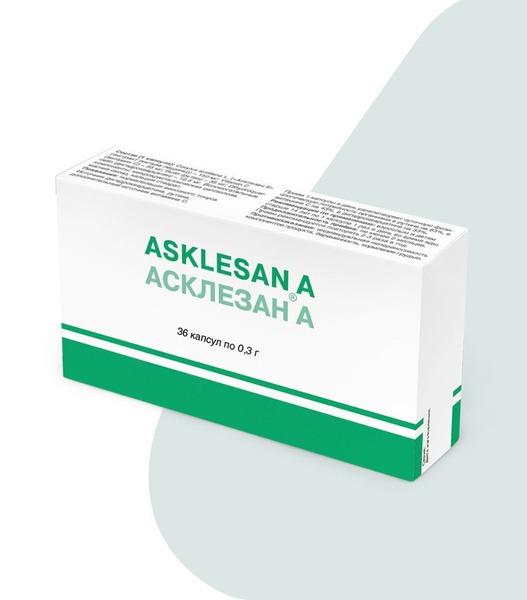 Asklezan-A 36 Capsules (0.3g Each)