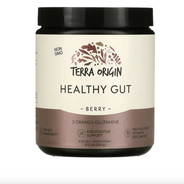 Terra Origin Gut Health Supplement - Berry Flavor, 243g