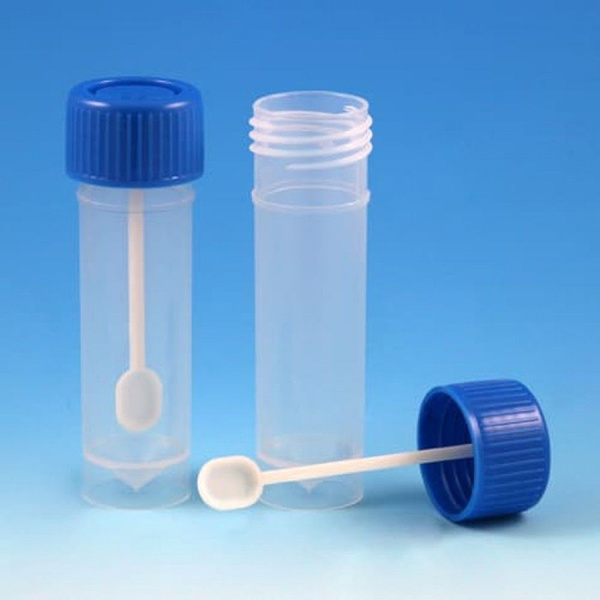 Sterile 30ml Specimen Container with Spoon (10 Pack)